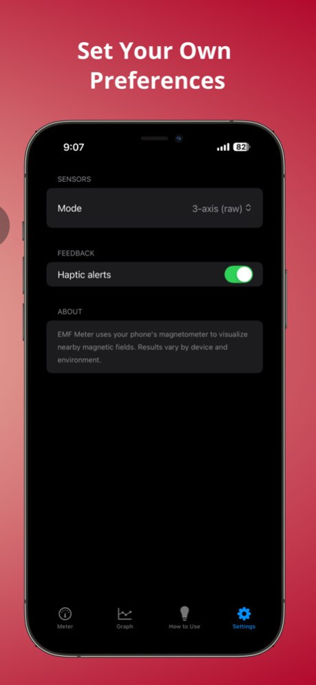 EMF Detector - Radiation Meter 2.0 Screenshot