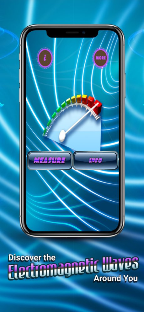 EMF Field Detector RF Scanner 7.4 Screenshot