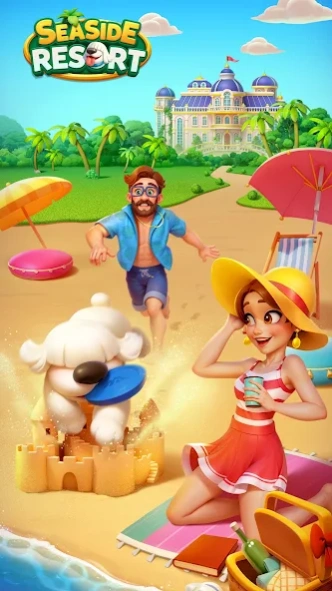 Seaside Resort: Match 3 2.48 Screenshot