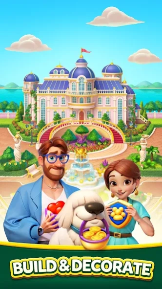 Seaside Resort: Match 3 2.48 Screenshot