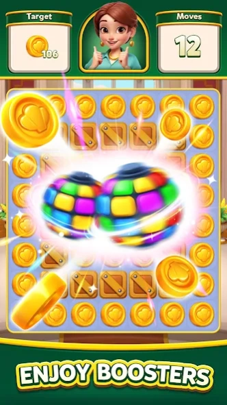 Seaside Resort: Match 3 2.48 Screenshot