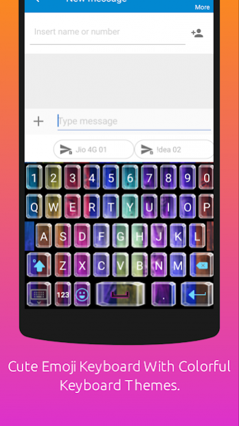 😤 Emoji Keyboard Cute 2019 1.8 Screenshot
