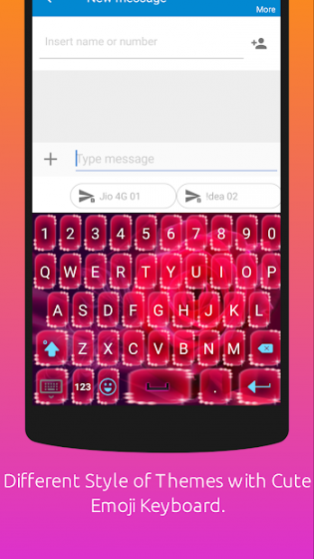 😤 Emoji Keyboard Cute 2019 1.8 Screenshot