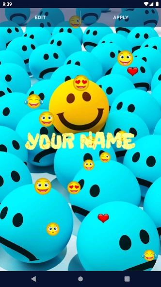 Cute Emoji Live Wallpaper 6.10.78 Screenshot