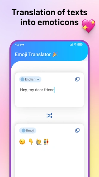 Emoji Translator: Text & Emoji  Screenshot