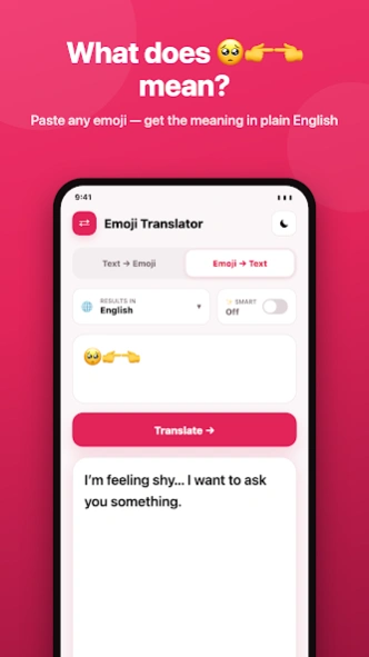 Emoji Translator & Meaning  Screenshot