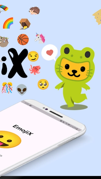 EmojiX: Mix & Make Stickers  Screenshot