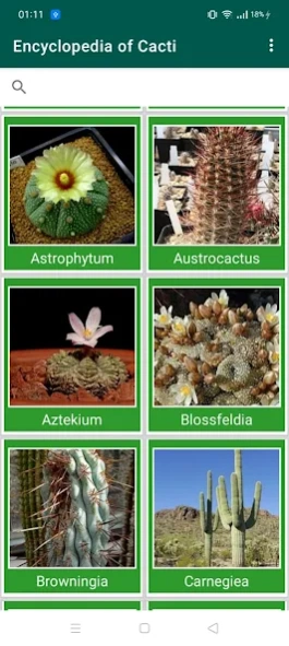 Encyclopedia of Cacti & Succul 9.3 Screenshot