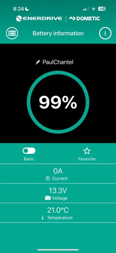 B-TEC Classic Battery Monitor 2.0.5 Screenshot