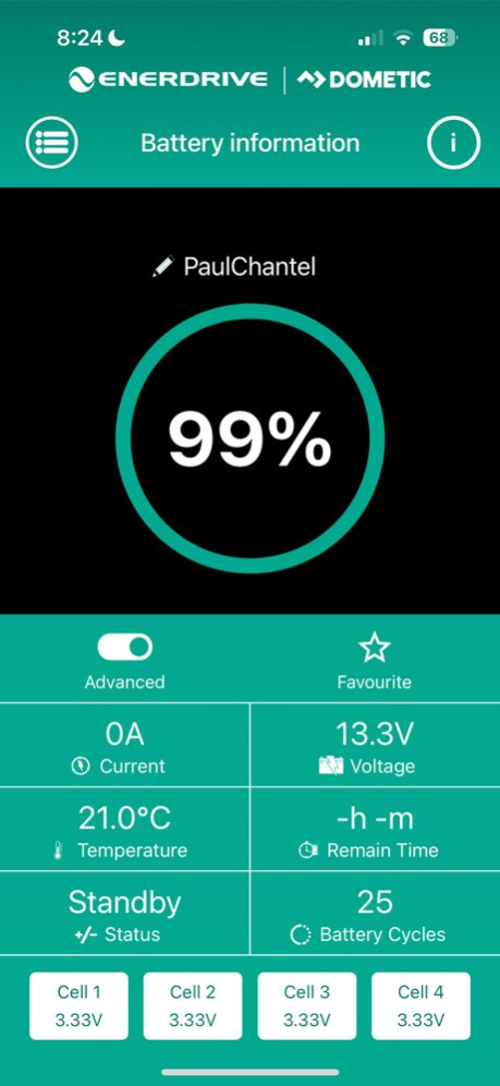 B-TEC Classic Battery Monitor 2.0.5 Screenshot