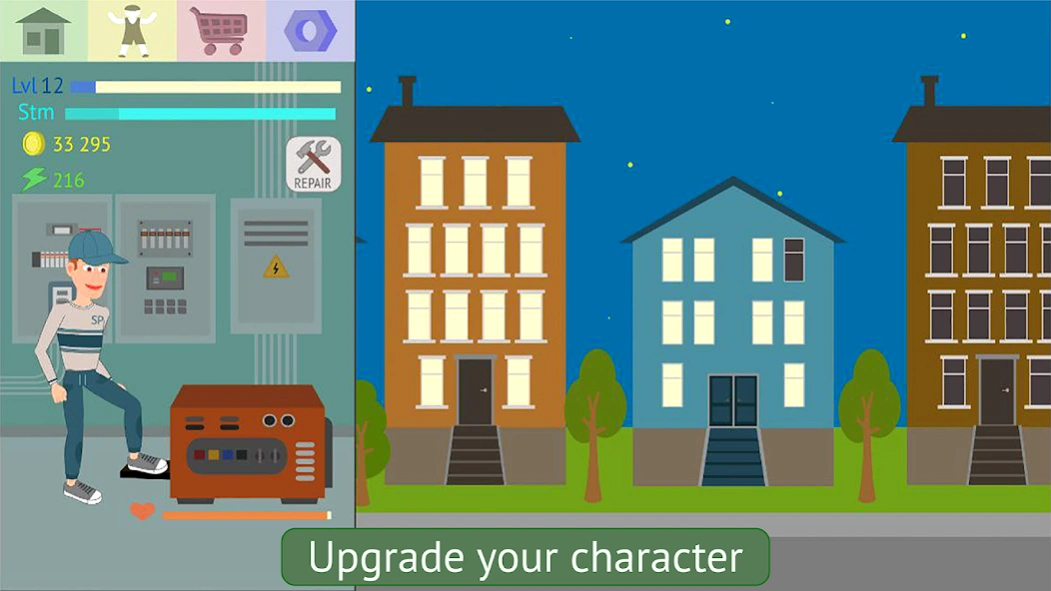 Energy Clicker: Light up world 1.1.2 Screenshot
