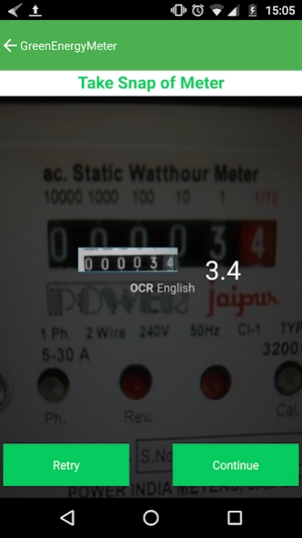 Energy Meter Reading 2.2 Screenshot
