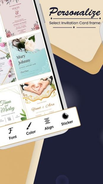 Engagement Card With Photo 1.9 Screenshot