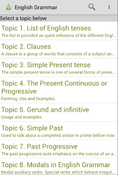 English Grammar Listen Offline  Screenshot