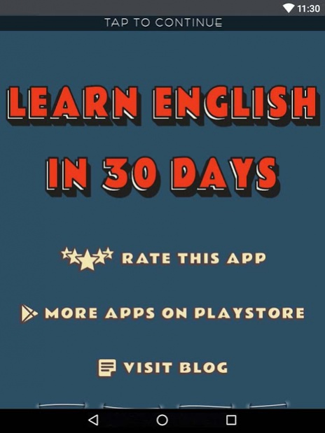 Learn English 30 Days Course 9 Screenshot
