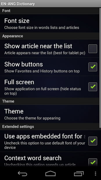 English Old English Dictionary 1.104 Screenshot