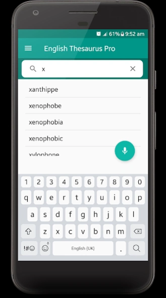 English Thesaurus 6.8 Screenshot