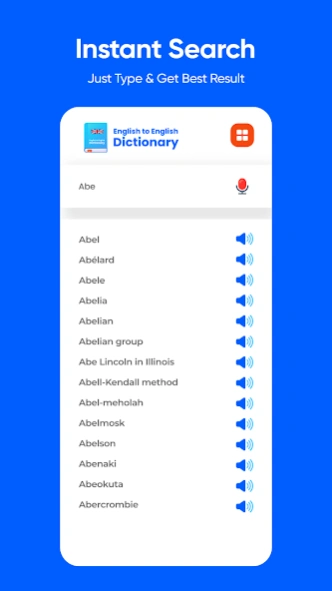 English Dictionary, Translator  Screenshot