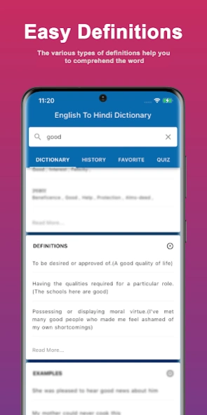 English To Hindi Dictionary  Screenshot