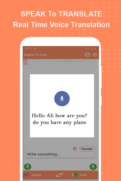 English to Urdu translator app 1.1.1 Screenshot