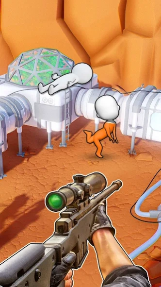 Silent Stickman Clash 3.7 Screenshot