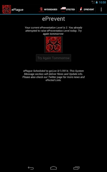 ePlague 1.0 Screenshot