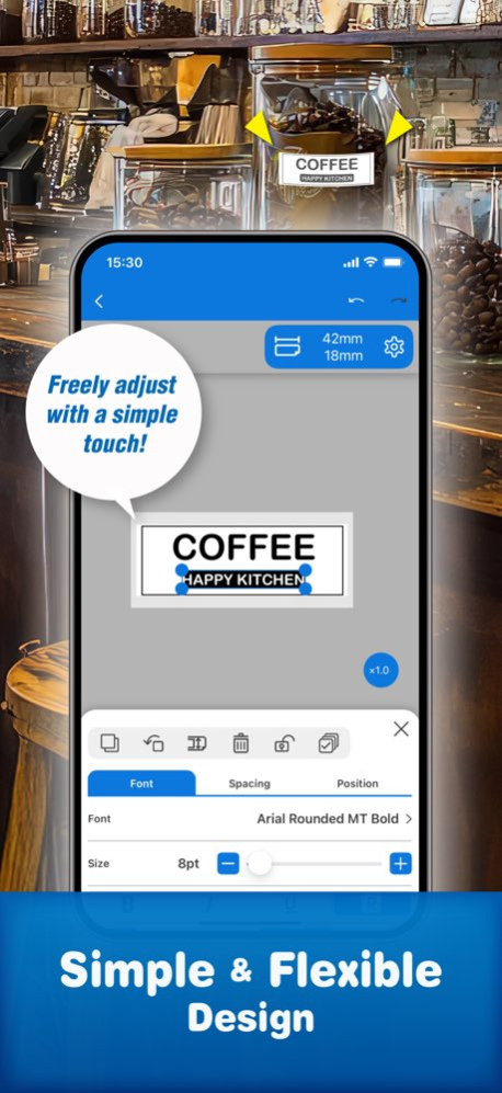 Epson Label Editor Mobile 1.8.0 Screenshot