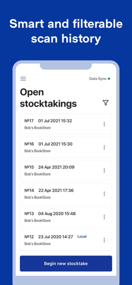 Erply Stocktake 2.7.7 Screenshot