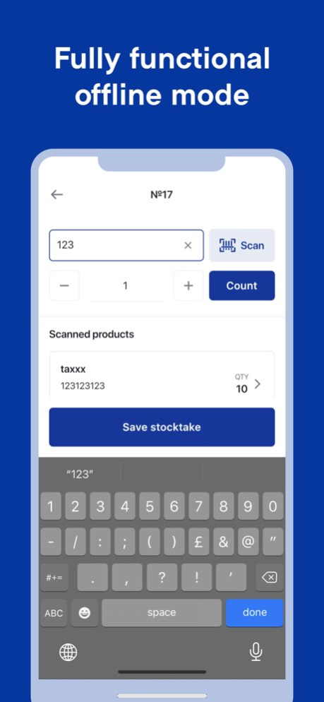 Erply Stocktake 2.7.7 Screenshot