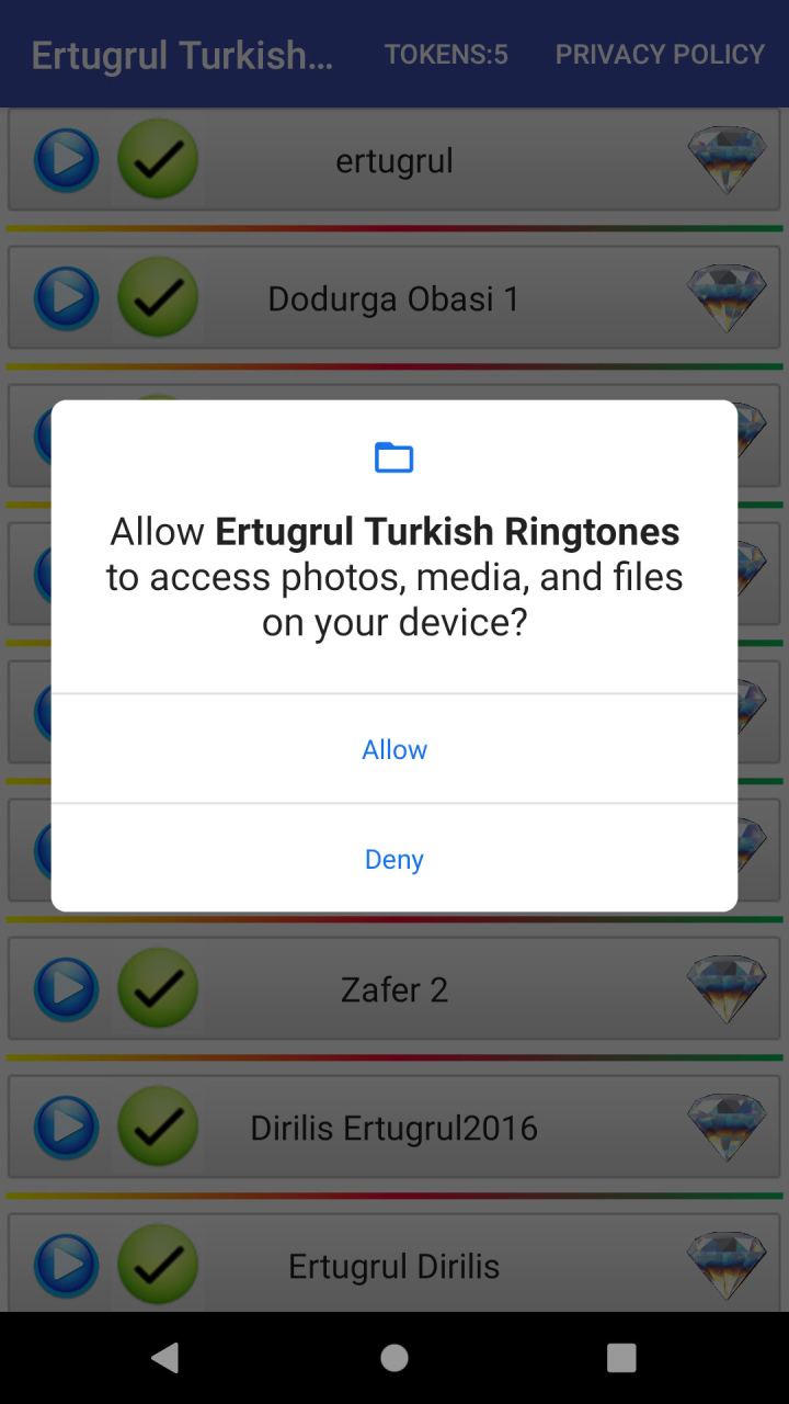 Ertugrul Turkish Ringtones 11.0 Screenshot