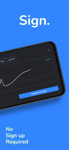 eSign App 2.0.11 Screenshot