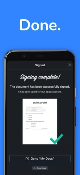eSign App 2.0.11 Screenshot