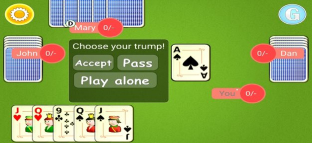 Euchre Mobile 1.6.1 Screenshot