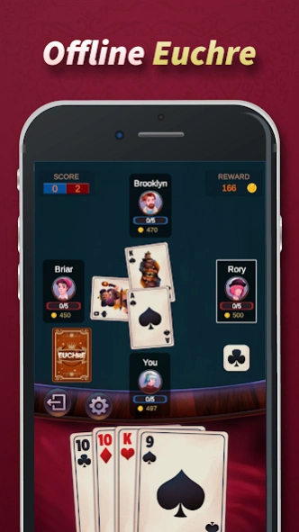 Euchre - Classic Card Game 2.0.0.6 Screenshot