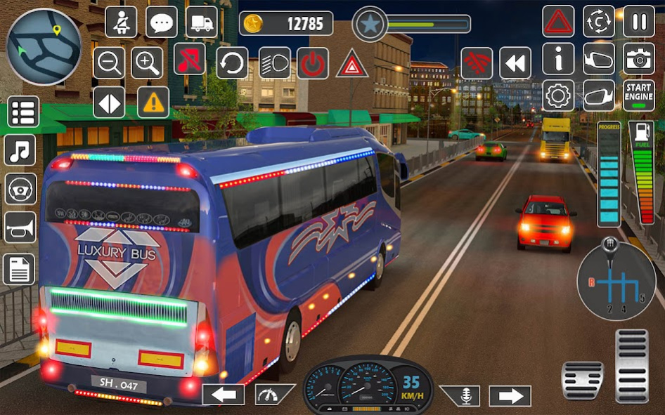 Euro Bus Simulator-Bus Game 3D 1.11 Screenshot