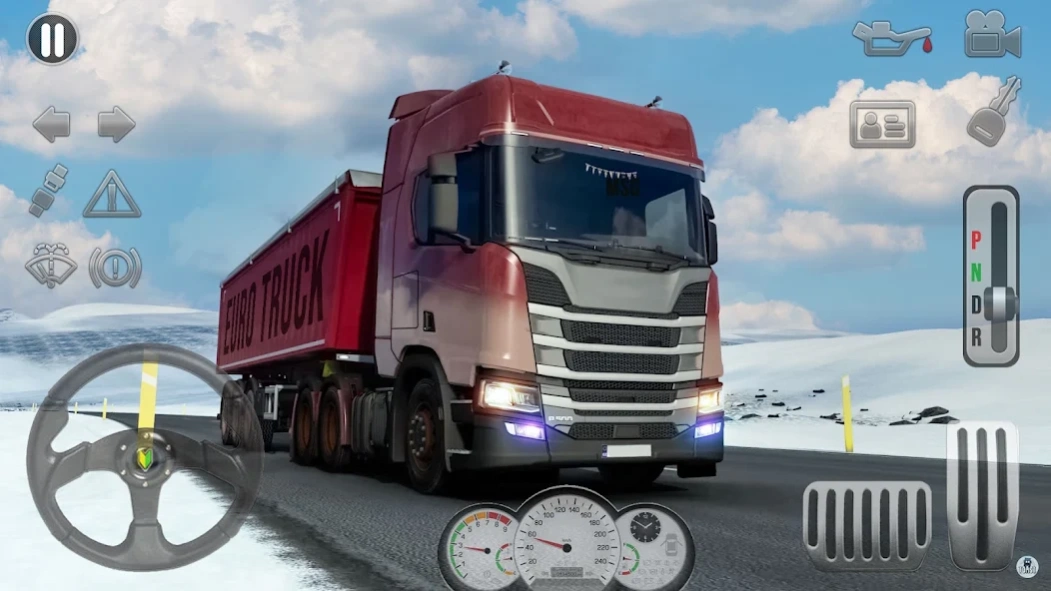 Euro Truck Driver Truck Games 2.5 Screenshot