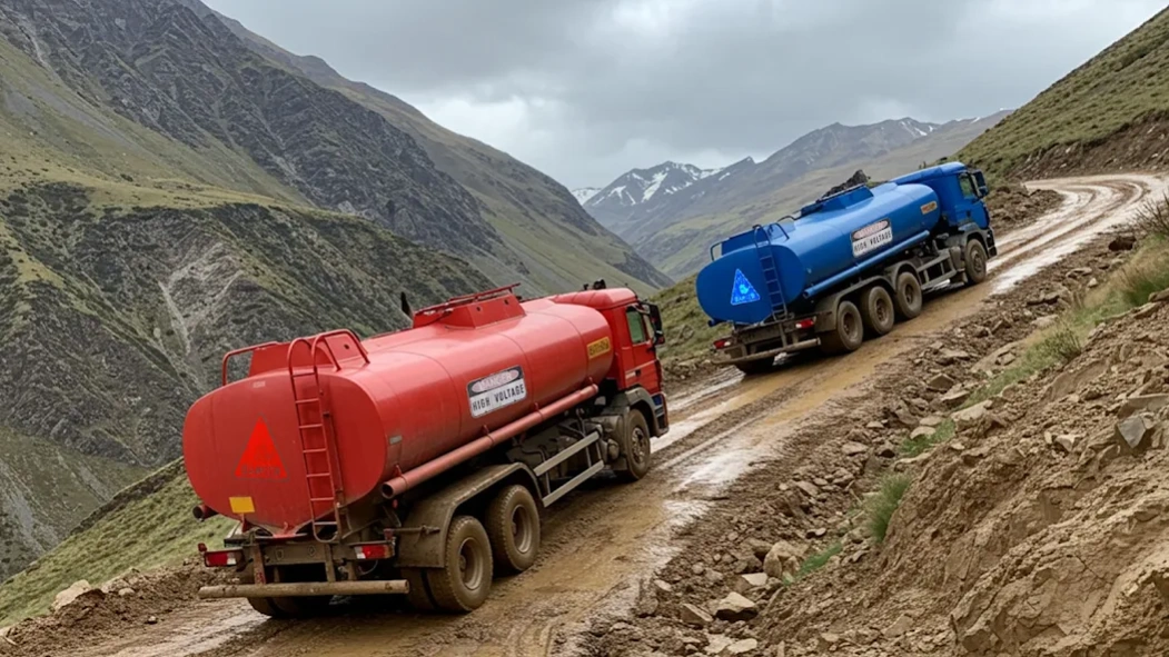 Oil Tanker Truck Driving Games 1.14 Screenshot
