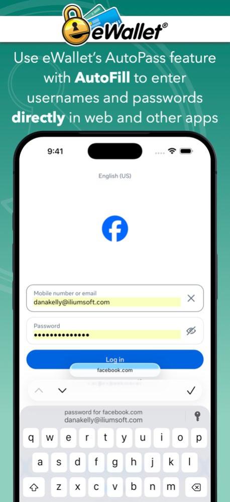 eWallet - Password Manager 8.14.2 Screenshot