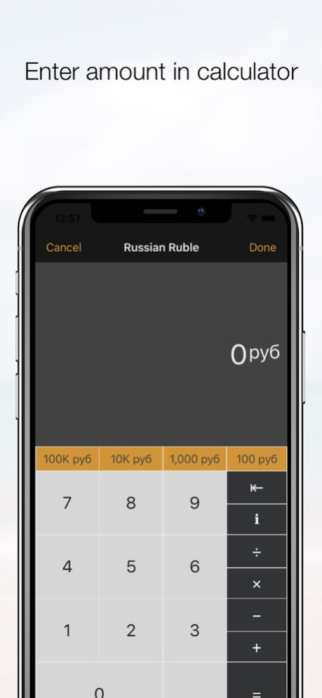 Exchange Rates Converter 1.6.6 Screenshot