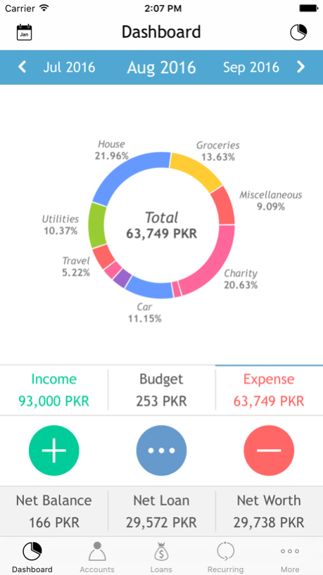 ExpenSense Pro with Sync 1.0 Screenshot