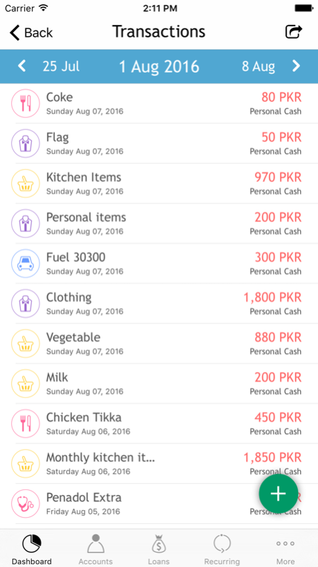 ExpenSense Pro with Sync 1.0 Screenshot
