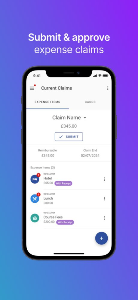 Expenses Mobile 1.72.0 Screenshot