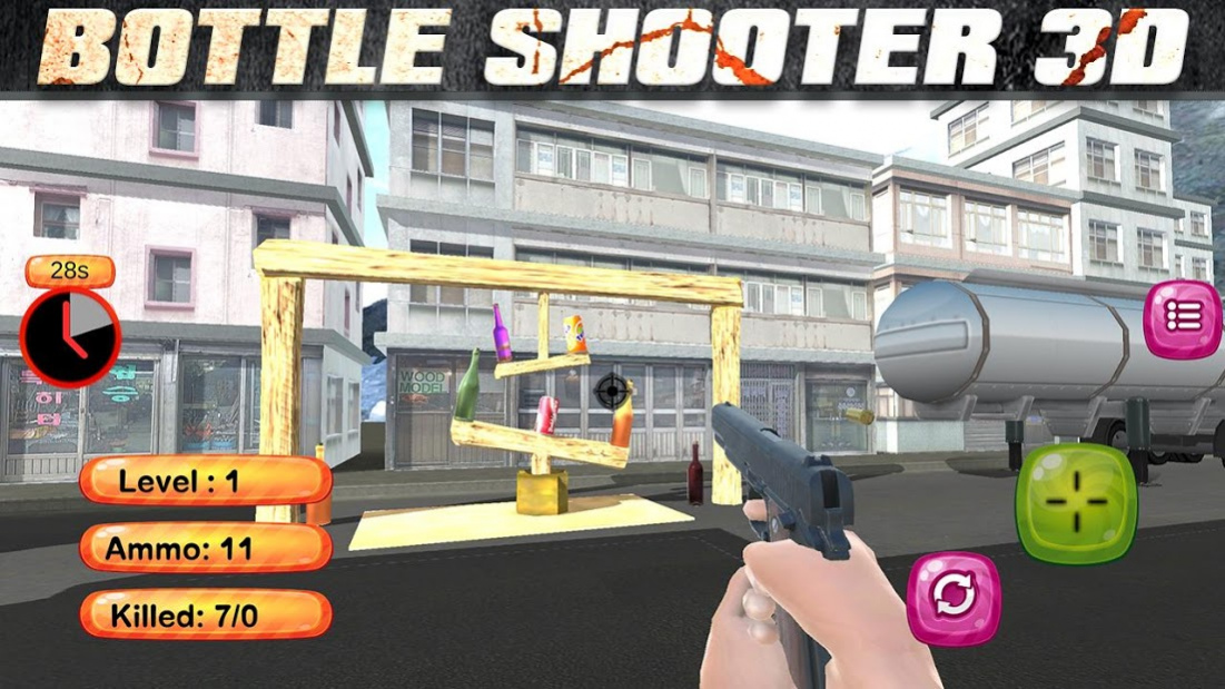Extreme Bottle Gun Shooter: Can Target Shooting 3D 1 Screenshot