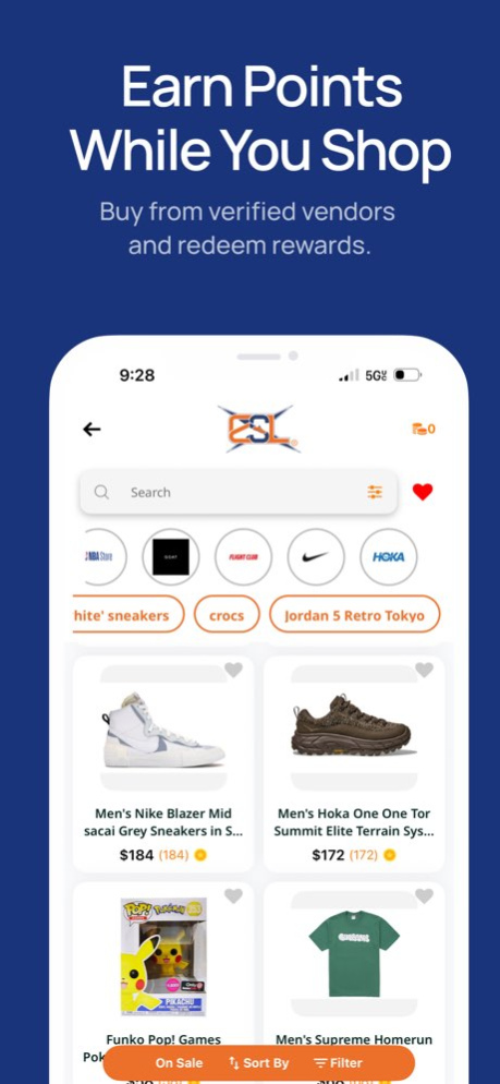 ESL - Buy,Trade,Sell Sneakers 7.8.1 Screenshot