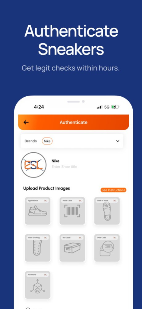 ESL - Buy,Trade,Sell Sneakers 7.8.1 Screenshot