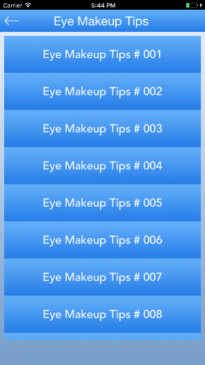 Eye Makeup Tips - Step by Step Makeup Tutorials 1.2 Screenshot