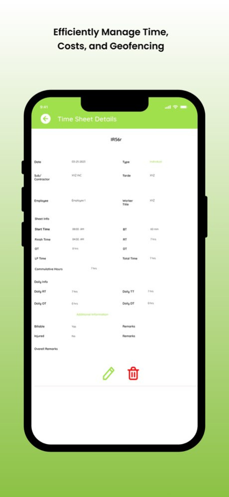 Ezelogs Construction Software 2.4.8 Screenshot