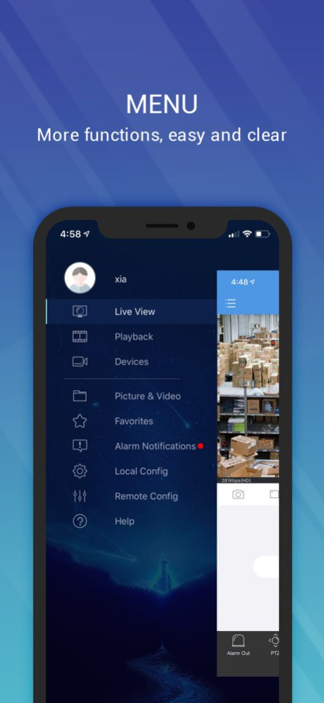 EZView UNV 2.60.110 Screenshot