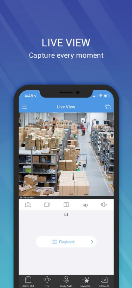 EZView UNV 2.60.110 Screenshot