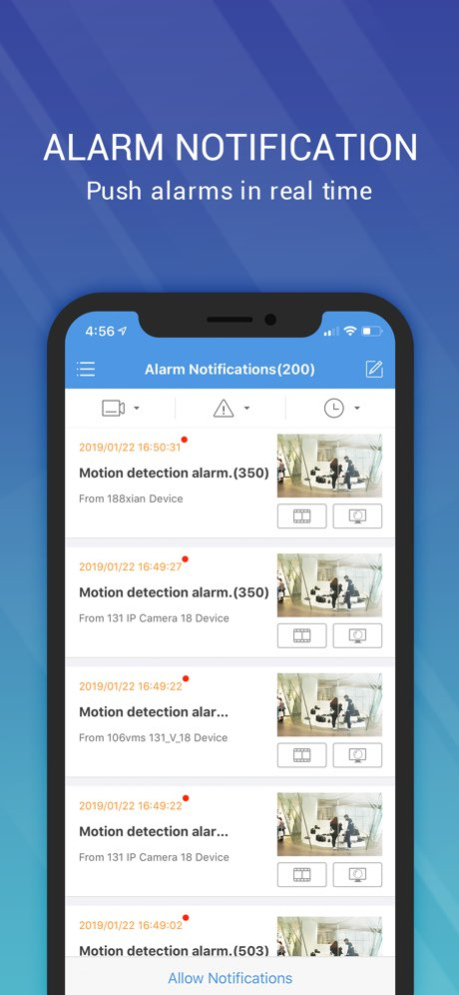 EZView UNV 2.60.110 Screenshot